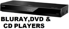 Bluray, DVD & CD Players